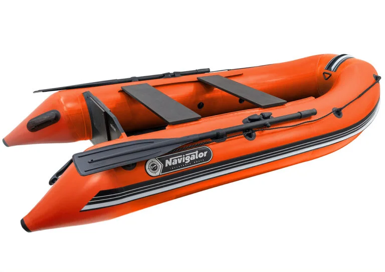 Inflatable boat - Navigator LP270 (Orange) Rental